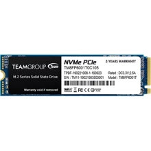 TEAM MP33 1 TB (TM8FP6001T0C101): Тип накопителя внутренний