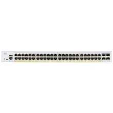 Сетевой коммутатор Cisco CBS250-48T-4G-EU: Порты только Gigabit Ethernet (10/100/1000)