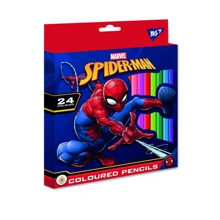 Карандаши цветные YES 24 цветов Marvel (290601): Тип Цветные