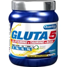 Аминокислота для спорта Quamtrax Gluta 5 400 g /25 servings/Orange: Вкус Апельсин