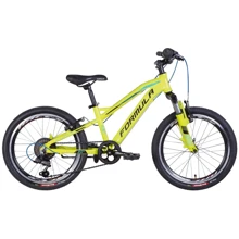 Велосипед AL 20" Formula BLACKWOOD AM Vbr рама- 2022 (желтый): Диаметр колес, дюймов 20