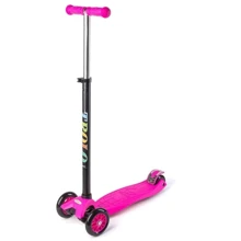 Самокат Trolo Maxi 5+ (pink) до 50кг: Количество колес 3
