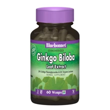 Bluebonnet Nutrition Ginkgo Biloba Leaf Extracte 60 caps: Форма випуску капсули