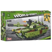 Конструктор LimoToy Военная техника, 2 в 1, 468 дет. (KB 3000): Производитель LimoToy