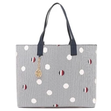 Женская сумка тоут Tommy Hilfiger синяя (631620164366): Пол Женский