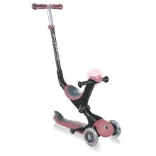 Самокат Globber серії Go Up Deluxe Play 5в1 пастельно-рожевий, до 20 / 50кг, 1+, 3 колеса: Кількість коліс 3