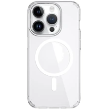 Чехол для iPhone WIWU Magnetic Crystal Series Transparent for iPhone 15 Pro Max (MCC-101): Цвет прозрачный