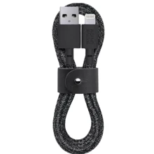 Кабель Native Union USB Cable to Lightning Belt Cosmos 1.2m Black (BELT-L-CS-BLK-2-NP): Тип USB Cable - Lightning