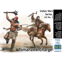Набор фигурок Master Box "Tomahawk Charge", индейская военная серия, набор 2 (MB35192): Производитель Master Box
