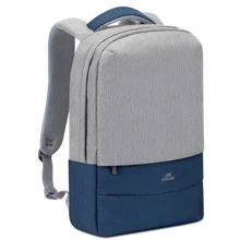 Сумка для ноутбуков RivaCase 15.6" Anti-Theft Water-repellent Grey/Dark Blue (7562): Тип сумки рюкзак