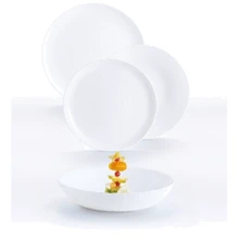Столовий сервіз Luminarc Ammonite White 18 пр. (P9101): Кількість персон 6