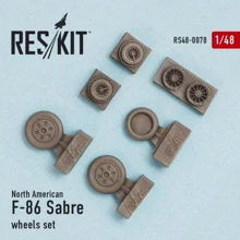 Смоляні колеса RESKIT для літака F-86 "Sabre" RS48-0078: Виробник RESKIT