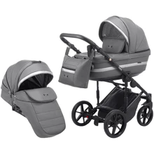 Коляска 2 в 1 Adamex Rimini ECO кожа 100% RI-209: Тип коляски Универсальная коляска (2-в-1)