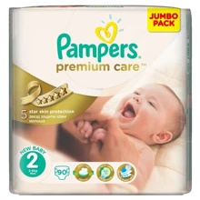 PAMPERS Premium Care Mini (3-6 кг) JUMBO PACK 90 шт.: undefined undefined