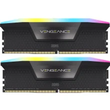 Corsair 96 GB (2x48GB) DDR5 5600 MHz Vengeance RGB Black (CMH96GX5M2B5600C40): Тип DDR5