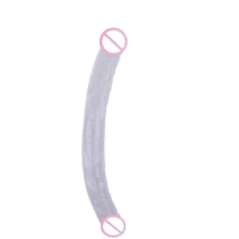 Двухсторонний фаллоимитатор CHISA 18 Inch Dildo Clear: Назначение Вагинальные