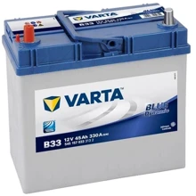 Автомобільний акумулятор Varta 6СТ-45 BLUE dynamic B33 (545157033): Ємність, Ач 45