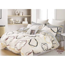Комплект постельного белья Viluta Twill 736 Сатин Семейный (736_sm): Материал сатин