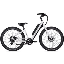 Електровелосипед 27.5" Aventon Pace 500 Step-Through рама - S 2022 White: Колір белый