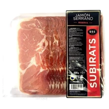 Хамон Subirats Jamon Serrano 500 г (WT1620): Вид мяса свинина