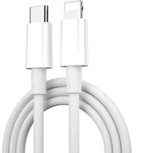 Кабель WIWU Cable USB-C to Lightning Classic 30W 1.2m White (WI-C008): Тип USB-C - Lightning