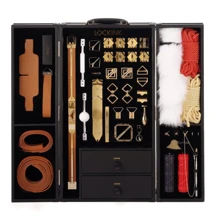 БДСМ-набор LOCKINK All-in-1 BDSM Play Kit - Brown Color: Производитель LOCKINK