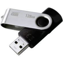 USB-флешка GOODRAM 128GB UTS2 Twister USB 2.0 Black (UTS2-1280K0R11): Стандарт USB USB 2.0