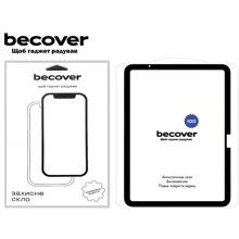 Аксесуар для iPad BeCover Tempered Glass 10D Black for iPad Air 11 (2024 / 2025) (711675): Колір чорний