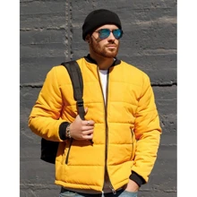 Куртка ISSA PLUS SA-314 48 гірчична демісезонна: Вид Куртки