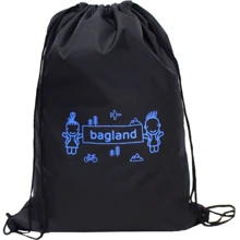 Рюкзак Bagland Торбинка 8 л. Чорний (00566152): Об'єм, л 8