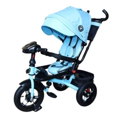 Велосипед трехколесный Mini Trike Голубой джинс (T400-17): Тип 3х колесный велосипед