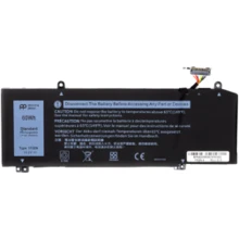 Батарея для ноутбука PowerPlant Dell Alienware M15 R1 2018 1F22N (NB441907): Ємність, мАг 3750