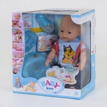 Пупс Baby Love функциональный с аксессуарами (BL 034 D): Производитель Baby Love
