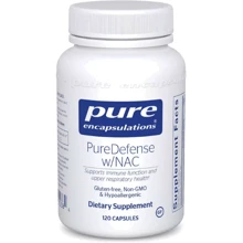 Pure Encapsulations PureDefense with NAC Поддержка иммунитета и здоровья дыхательной системы 120 капсул: Форма выпуска Капсулы