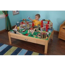 Залізниця KidKraft Airport Express Train Set and Table (17975): undefined undefined