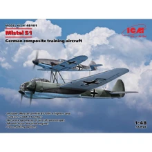Модель ICM Mistel S1, немецкий составной учебный авиационный комплекс 2 МВ (ICM48101): Производитель ICM