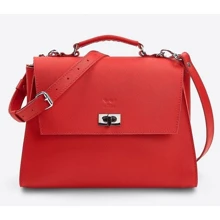 Женская сумка-сэтчел The Wings Classic Saffiano красная (TW-Classic-red-saf): Пол Женский