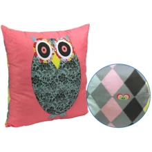 Подушка Руно 50х50 см 306_Owl Grey): Размер, см 50x50
