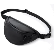 Жіноча поясна сумка Sambag Marina MSG чорна (85151001): Стать Женский