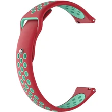 Ремешок Xiaomi Silicone Strap for Amazfit Stratos, 22mm, Red-Green (AMZSTRSILNIKE-RGR): Тип Ремешок