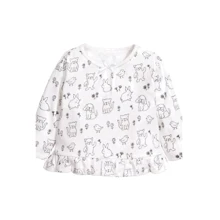 Піжамний лонгслів H & M 5239446лон 56 см білий: Стать дівчинка