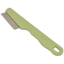Расческа от блох Safari Dog Flea Comb для собак зеленая 15.9x3.8 см: Тип Расчески