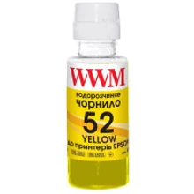 Чернила WWM HP GT52 100г Yellow, для Ink Tank 115/315/319 (H52Y): Цвет Yellow