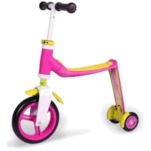 Самокат Scoot&Ride Highwaybaby+ pink/yellow (SR-216272-PINK-YELLOW): Количество колес 3