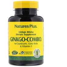 Nature's Plus, Ginkgo-Combo, 90 Veggie Caps (NAP-01092): Форма выпуска Капсулы