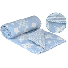 Одеяло Руно 140x205 хлопок Blue star (321.02ХБУ_Blue): Тип Стандартные