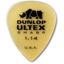 Медіатор Набір медіаторів DUNLOP Ultex Sharp Pick 1.14мм: Тип Медіатор