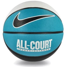 М'яч для гри Nike EVERYDAY ALL COURT 8P DEFLATED WHITE/TEAL NEBULA/BLACK/BLACK баскетбольний 07: Вид Баскетбольні