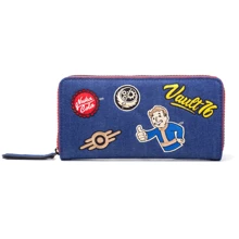 Кошелек Fallout - Vault 76 Denim Zip Around Wallet With Patches (GW375444FAL): Производитель Difuzed