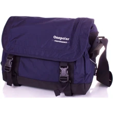 Мужская сумка почтальонка Onepolar синяя (W5237-navy): Пол Мужской